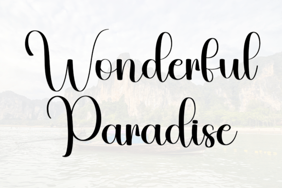 Beauty Paradise Font - Preview 6
