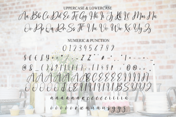Candle Birthday Font - Preview 6