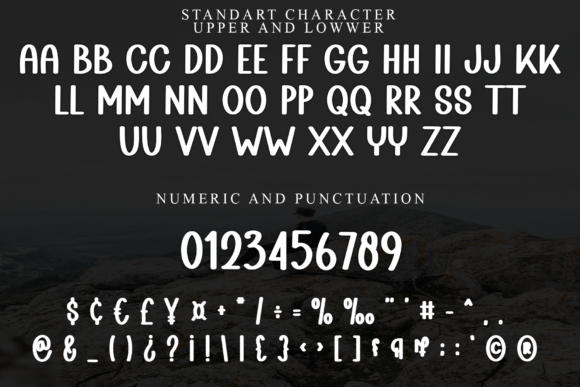 Flower Handmade Font - Preview 4