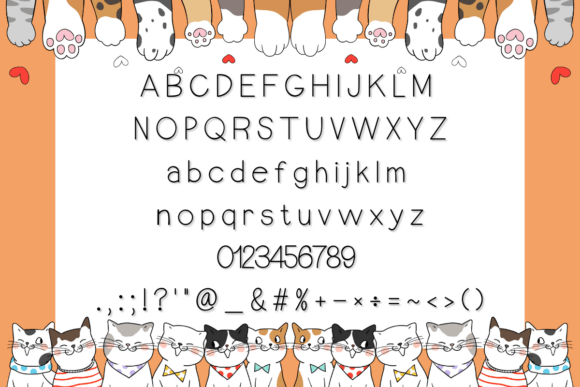 Good Cat Font - Preview 1