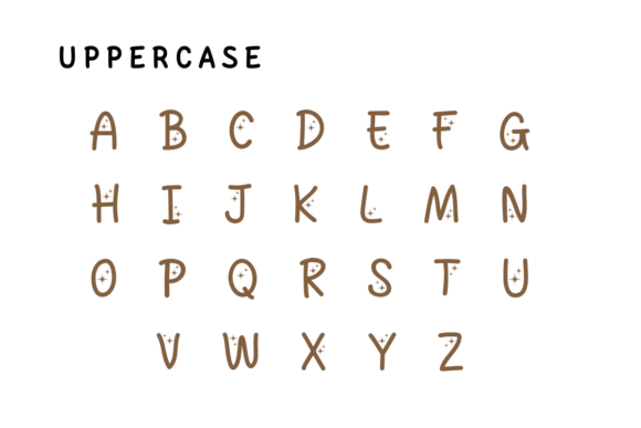 Love Star Font PNG with transparent background - Preview 1
