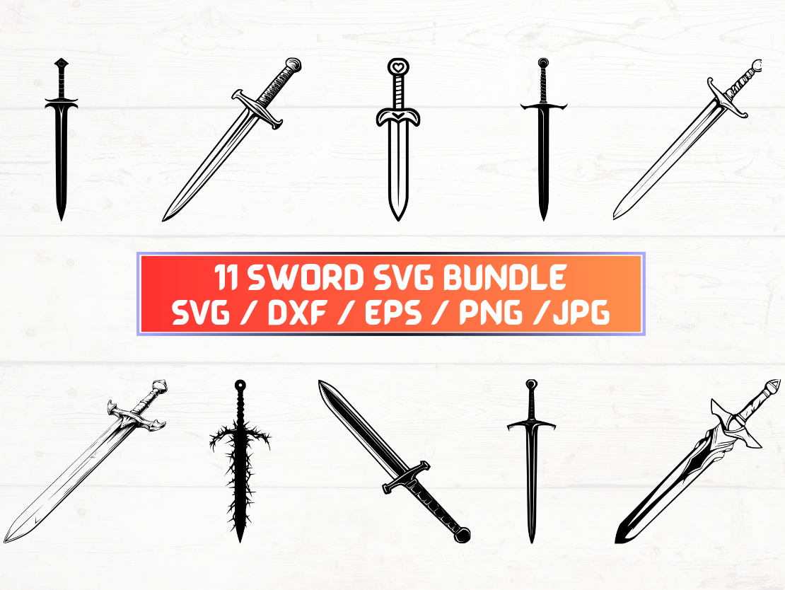 Sword SVG Graphic by KDP INTERIORS MARKET · Creative Fabrica