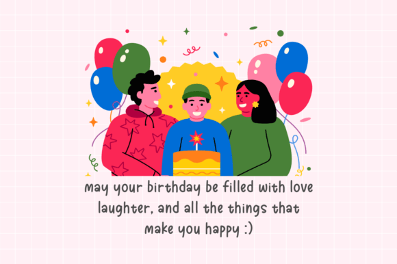 Birthday Notes Font - Preview 1