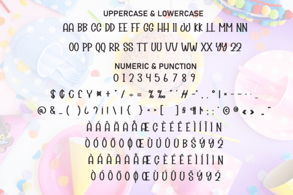 Birthday Party Font - Preview 6