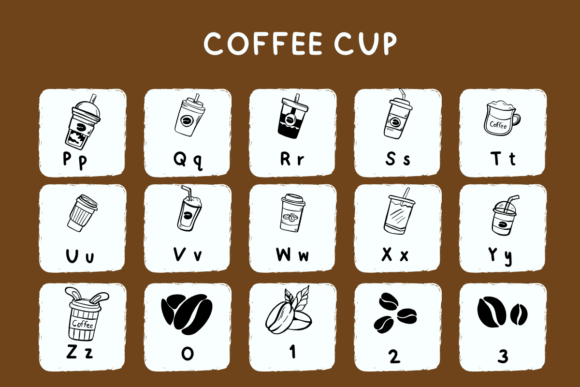 Coffee Cup Font - Preview 4