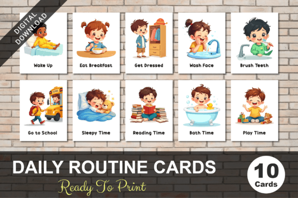 Daily Routine Cards