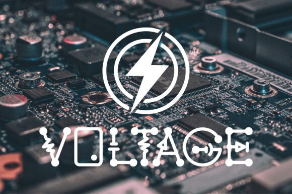 Electro Schematic Font - Preview 3