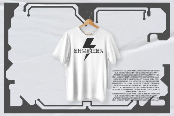 Electro Schematic Font - Preview 5