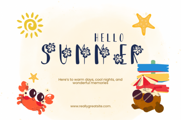 Hibiscus Flower Font PNG with transparent background - Preview 5