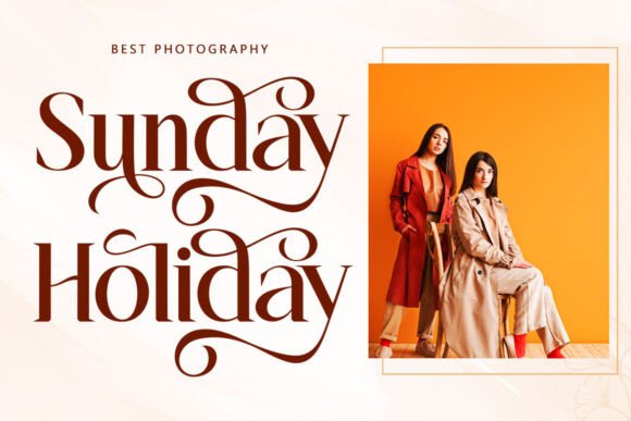 Kalista Elegant Font PNG with transparent background - Preview 1