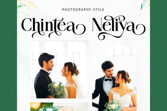 Kalista Elegant Font PNG with transparent background - Preview 3