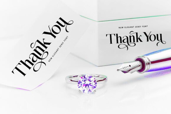 Kalista Elegant Font PNG with transparent background - Preview 6