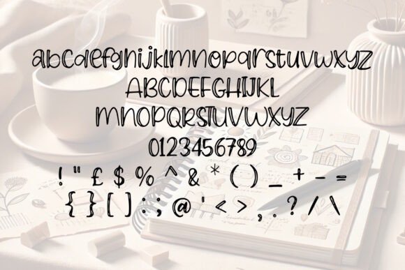 Second Thoughts Font PNG with transparent background - Preview 1