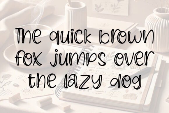 Second Thoughts Font PNG with transparent background - Preview 2