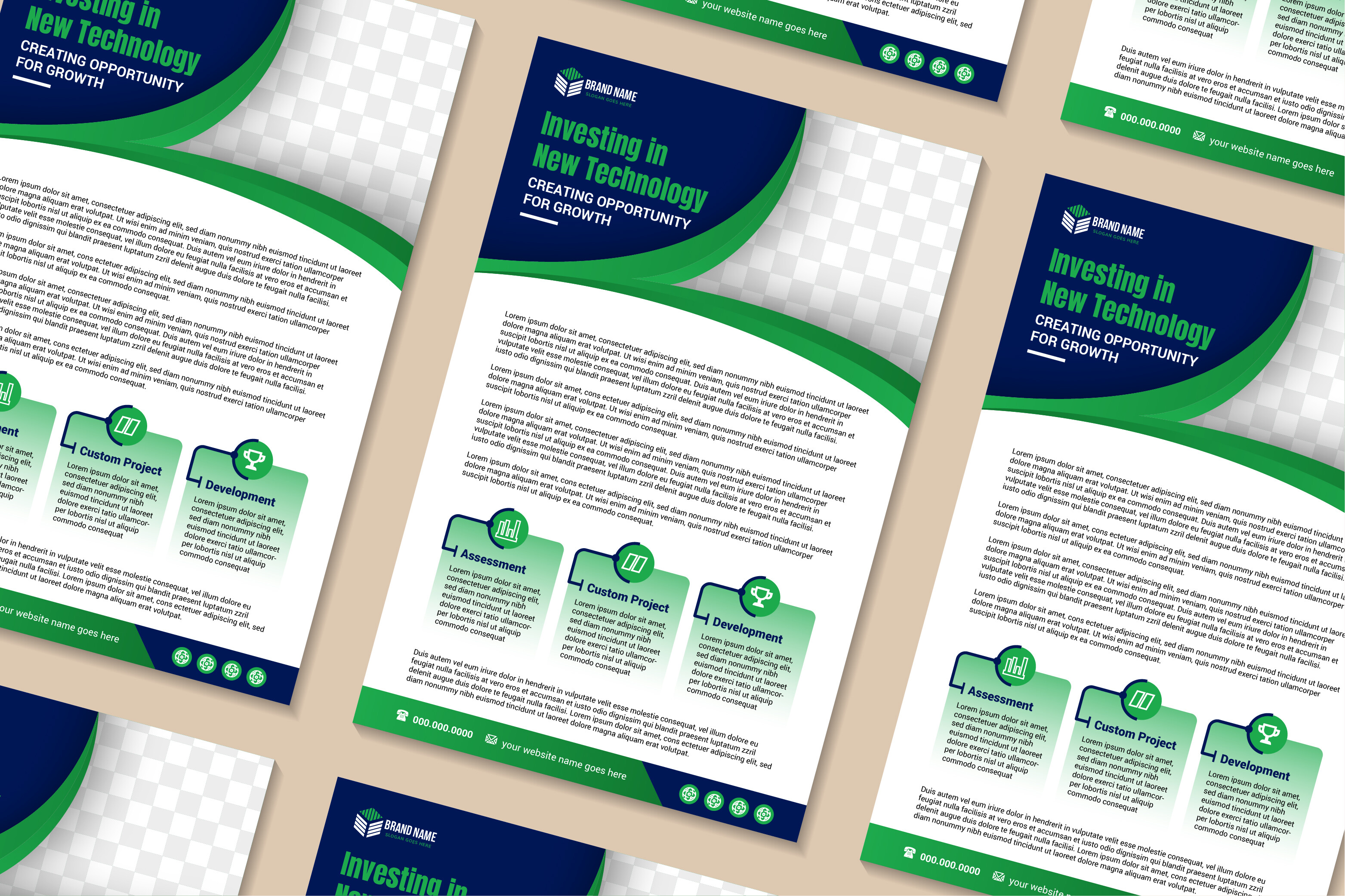 Investing in New Vertical Flyer Graphic by noory.shopper · Creative Fabrica