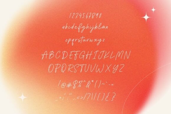 Amber Flow Font - Preview 1