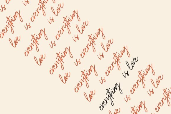 Amber Flow Font - Preview 4