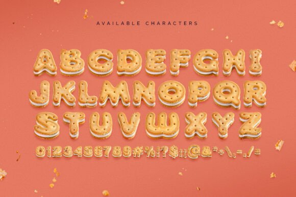 Biscuit Crisp Font - Preview 3