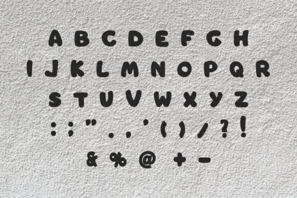 Black Shadow Font - Preview 5