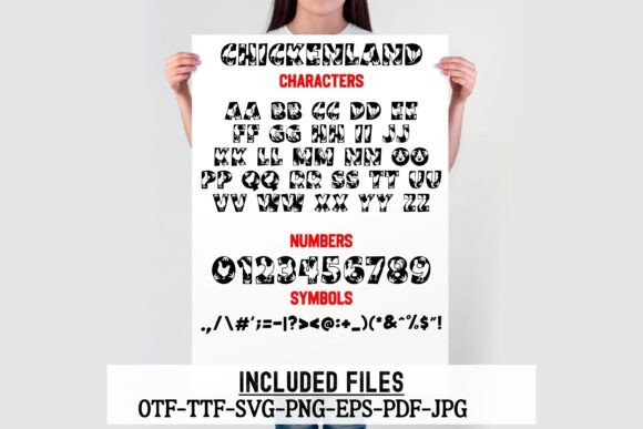 Chickenland Font - Preview 1