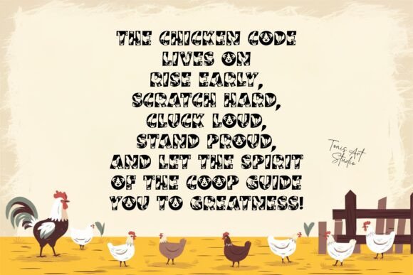 Chickenland Font - Preview 3