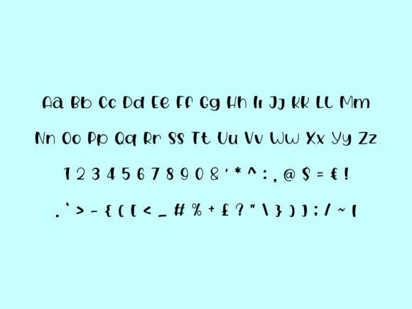 Curly Charm Font - Preview 1
