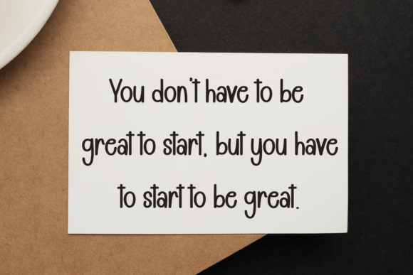 Date Night Font - Preview 2