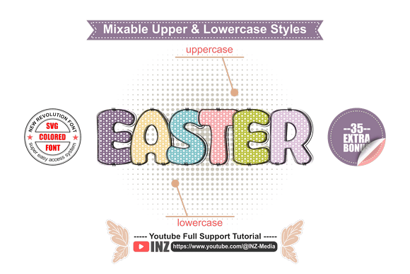 Easter Bundle Font - Preview 2
