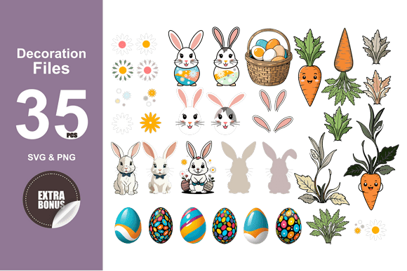 Easter Bundle Font - Preview 5