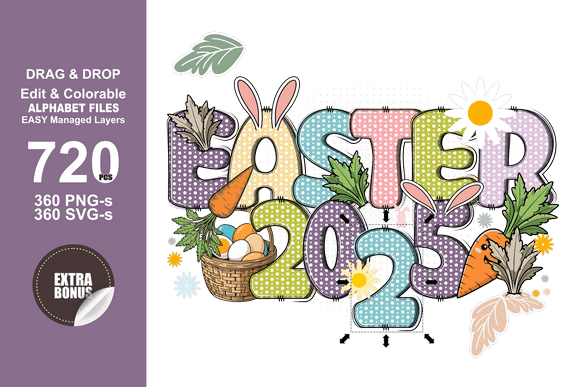 Easter Bundle Font - Preview 6