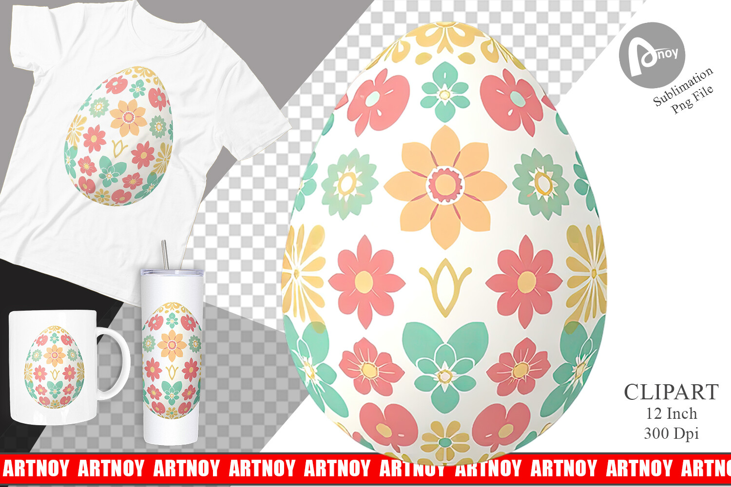 Easter Egg Clipart Graphic by Artnoy · Creative Fabrica
