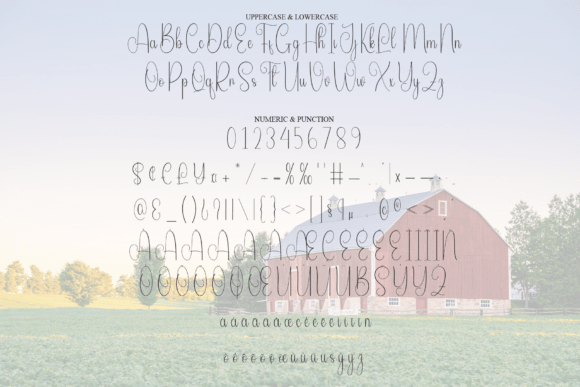 Farmhouse Font - Preview 6