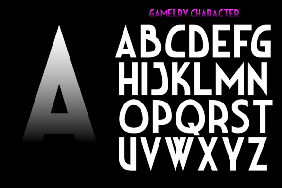 Gamelry Font - Preview 1