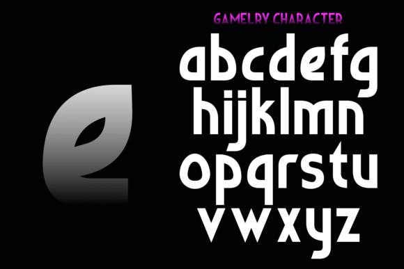 Gamelry Font - Preview 4