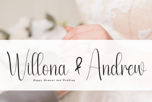 Gatering Font - Preview 1