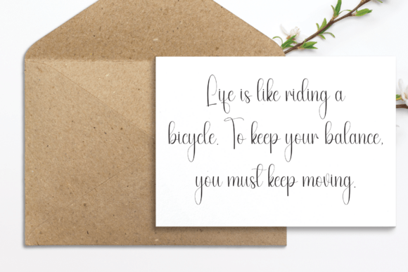 Gatering Font - Preview 2