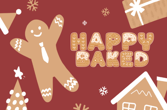 Gingerbread Font - Preview 4