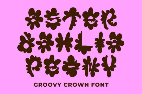 Groovy Crown Font - Preview 5