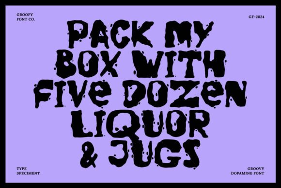 Groovy Dopamine Font - Preview 1