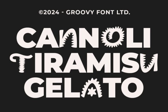 Groovy Dragua Font - Preview 3