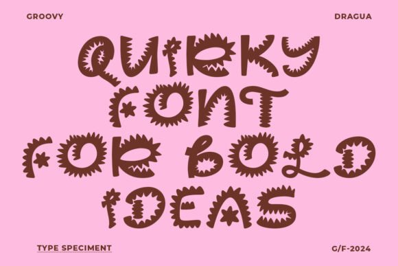 Groovy Dragua Font - Preview 6
