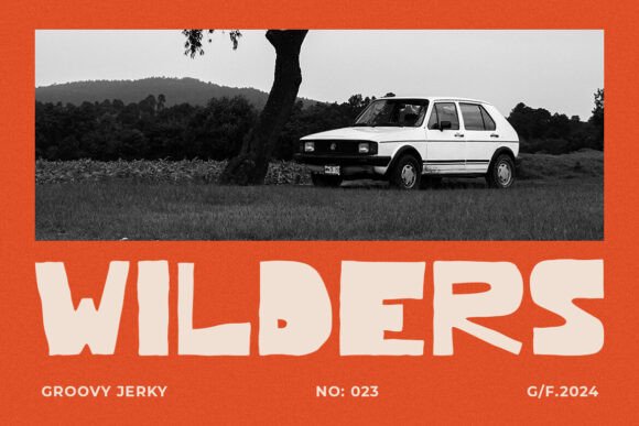 Groovy Jerky Font - Preview 2
