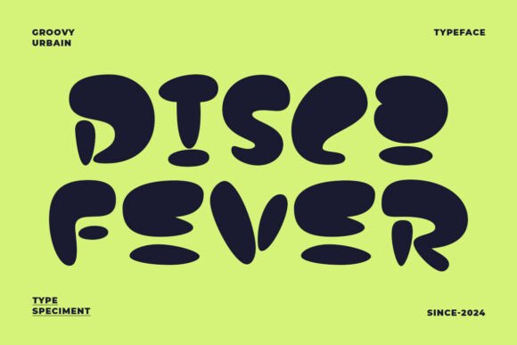 Groovy Urbain Font PNG with transparent background - Preview 6