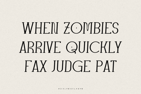 Grozude Font - Preview 3