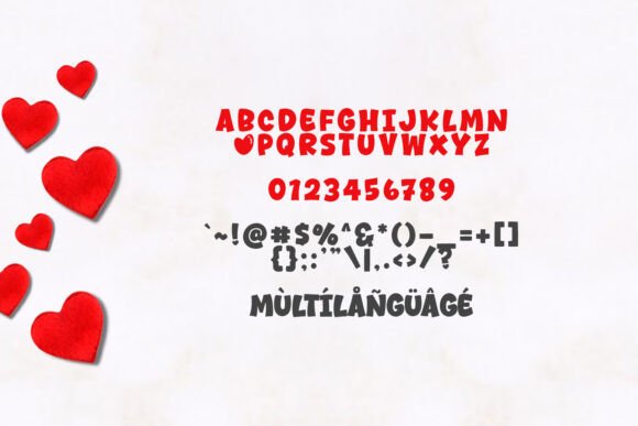 Howdy Love Font PNG with transparent background - Preview 3