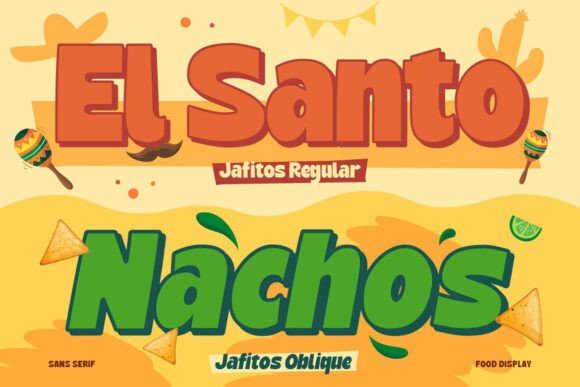 Jafitos Font PNG with transparent background - Preview 3