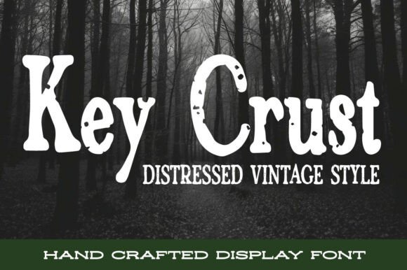 Key Crust Font - Preview 1