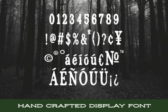 Key Crust Font - Preview 3