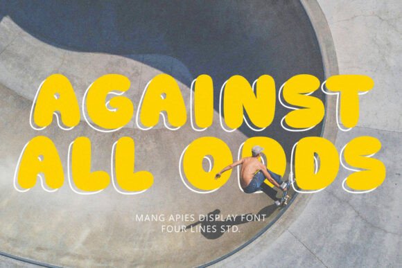 Mang Apies Font PNG with transparent background - Preview 6