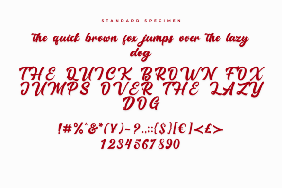 Rallidoni Lettering Font PNG with transparent background - Preview 1